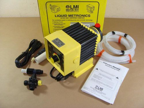 NEW LMI MILTON ROY B911-392SI CHEMICAL METERING DOSING PUMP 1.6 GPH 150 PSI 120V