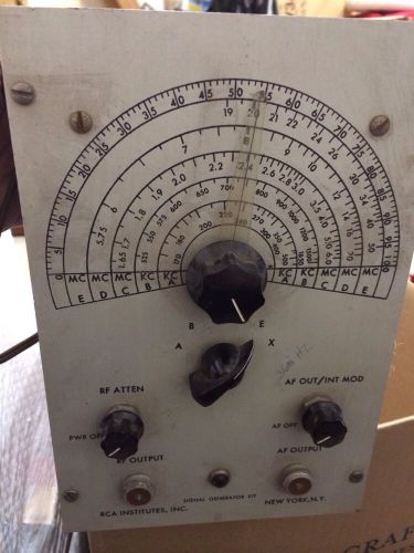 RCA Institutes Inc. SIGNAL GENERATOR Kit