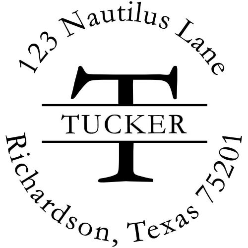 Personalized Return Address Stamp - Customized Stamp - 9027