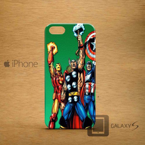 Hm9captain america iron man avenges Apple Samsung HTC 3DPlastic Case Cover