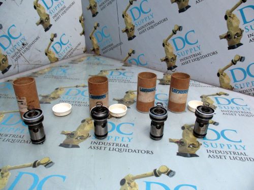 VICKERS CV1 16??? HYDRAULIC VALVE CARTRIDGE LOT OF 4 NEW