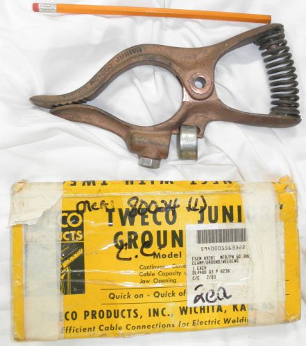 Welding Ground Clamp 300A Tweco GC-300 Junior New 5940-00-156-3322