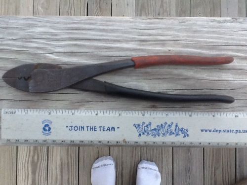 Thomas &amp; Betts WT-111-M Ty-Rap Plier Sta-Kon Lug Terminal Crimper Tool Vintage