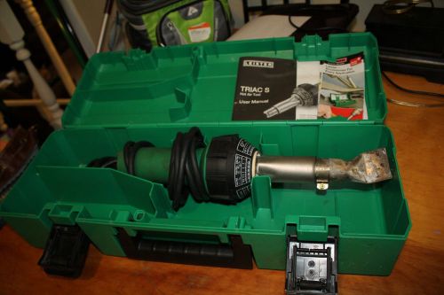 Leister Triac S CH-6060 Heat Gun 120V 1600 W 14A  W/ Case!  Have 3 MORE!