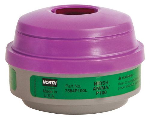 North Safety 7584P100 Ammonia &amp; Methylamine Filter Cartridge for ARP Masks