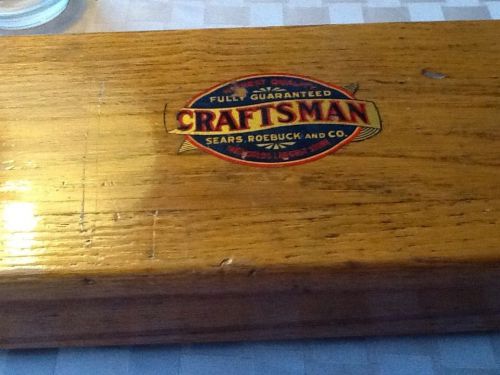 Vintage craftsman tap and die set no. 5674 for sale