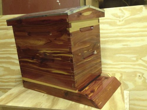 Deluxe eastern cedar bee hive (8 frame) for sale