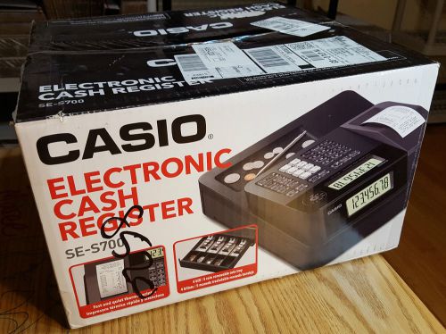 New Casio SE-S700 Cash Register NEW in Sealed BOX