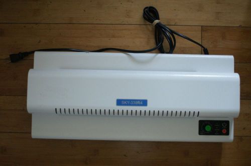 Sky 330R4 Photo Quality Pouch Laminator 12.8-inch Heated Laminating Machine.