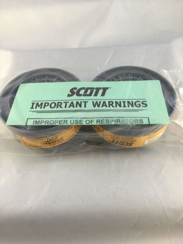 Scott Respirator Chemical Cartridges Pair 642-OA P/N 803672-01 (A1)