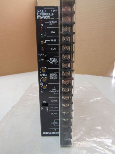 ORIENTAL MOTOR MSP301N SPEED CONTROLLER 100V