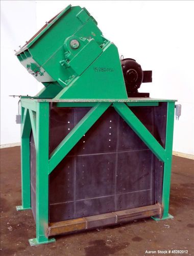 Used- Nelmor Granulator. Approximately 19&#034; x 28&#034; feed throat, 3 bolt-on blade cl