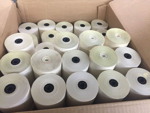 39 Rolls 2 Ply Register Print Paper  2 3/4 X 90