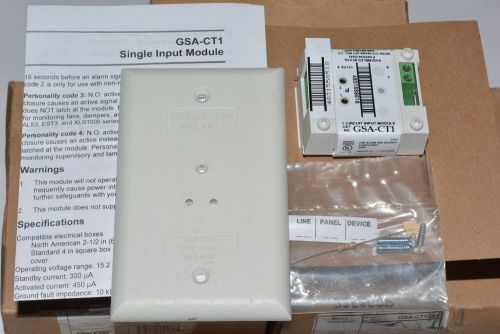 FIVE MIRTONE GSA - CT1 SINGLE INPUT MODULE ** FIRE ALARM ** LOT of 5