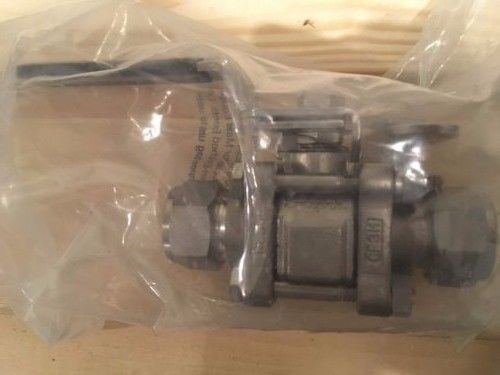 Swagelok Stainless Steel 3-Piece 60 Series Ball Valve (SS-65TS16-JL)