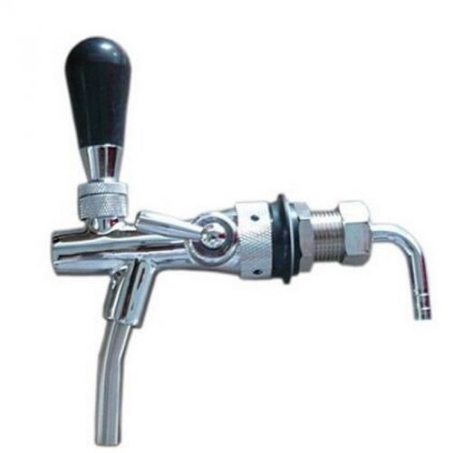 Chrome Plating Draft Beer Faucet w Flow Controller Shank Tap Kit Free Shipping