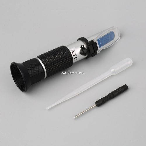 Refractometer Car Antifreeze Battery Acid Engines Coolant Tester Tools K2