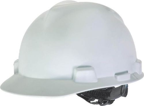 Msa safety works v-gard 818065 hard hat, white for sale