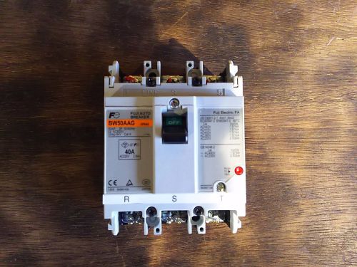 Fuji Electric AUTO BREAKER BW50AAG 40amp Unused