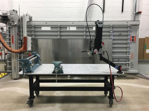 Flexarm rnrm20-6 pneumatic tapping unit w/ table for sale