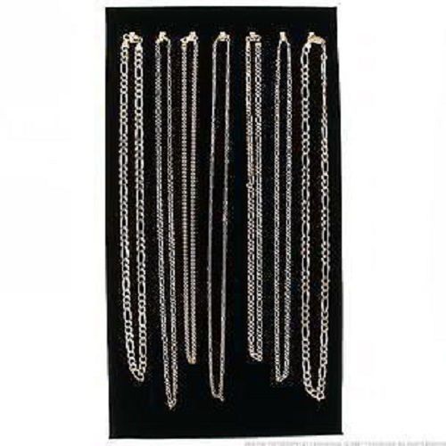 New 6- 7 hook velvet necklace pendant displays easel chain for sale