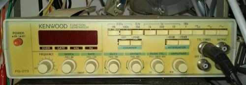 Kenwood FG-273A Function Generator 0.02 Hz to 2MHz