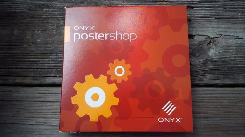 ONYX Postershop &amp; Ripcenter Software USBs w/ Dongle Included