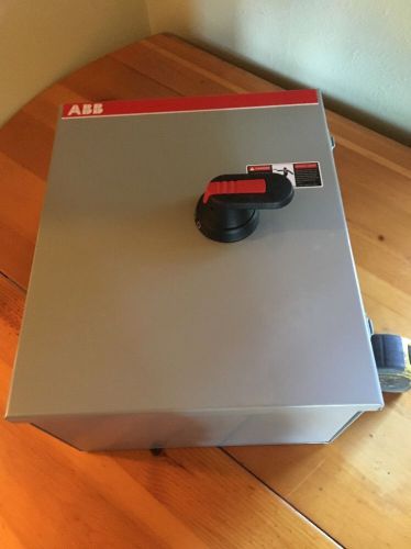 ABB Disconnect Switch Fj603-3PB6b 3 Phase 60 Amp