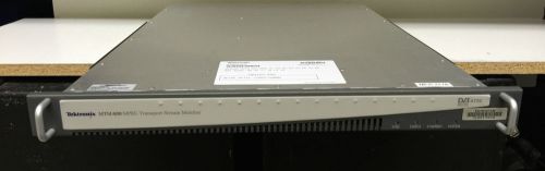 Tektronix MTM 400 MPEG Transport Stream Monitor MTM400EI B010713 Op 1-5 ES IU QP