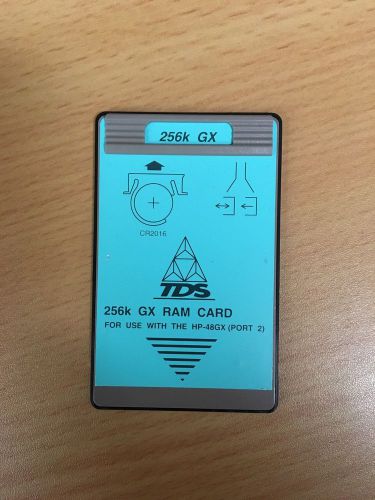 TDS 256k Ram Card