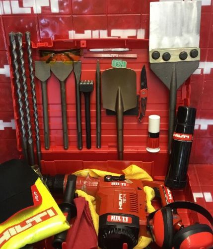 HILTI TE 74, L@@K, PREOWNED, FREE HILTI THERMOS, LOADED BITS, FAST SHIPPING