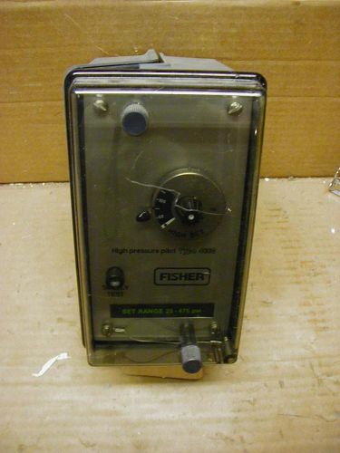 Fisher 4660 High Pressure Pilot