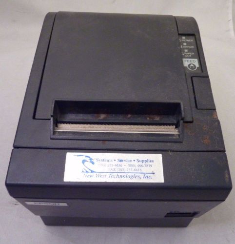 Epson tm-t88iiip model m129c pos thermal label printer as-is for sale