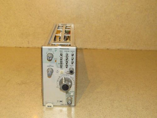 TEKTRONIX 7B10 TIME BASE  OSCILLOSCOPE PLUG-IN (BB)