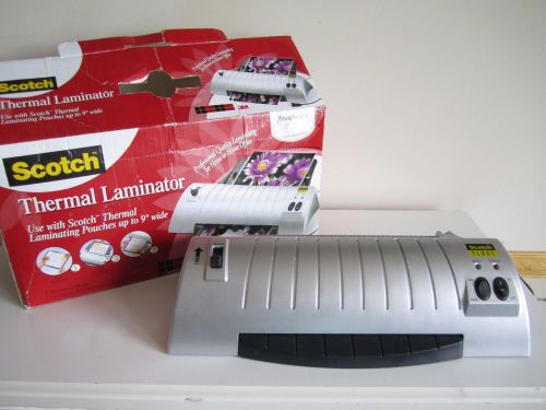 Scotch Thermal Laminator 2 Roller System TL901 Used 1 time