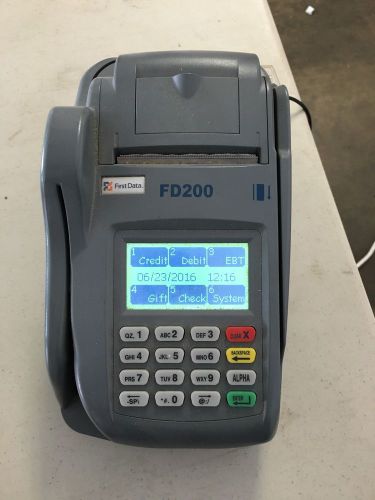 Fd200 CREDIT CARD TERMINAL.