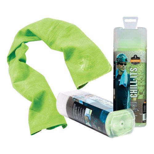 Ergodyne Chill-Its® 6602 Evaporative Cooling Towel, Hi Vis Lime 12439