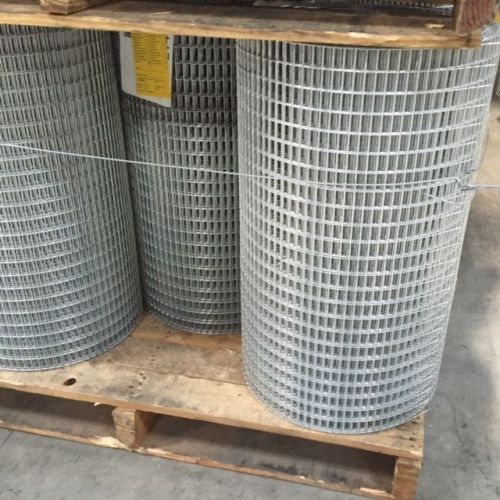 .5x1&#034; 16G 24&#034;x100&#039; Galvanized Welded Wire Mesh Rolls (GAW)