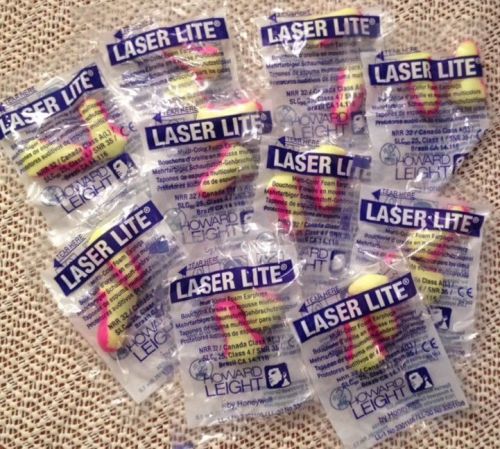 Lot (10 pair) Uncorded Ear Plugs Foam Howard Laser Lite Sleep Aid Noise Reducing