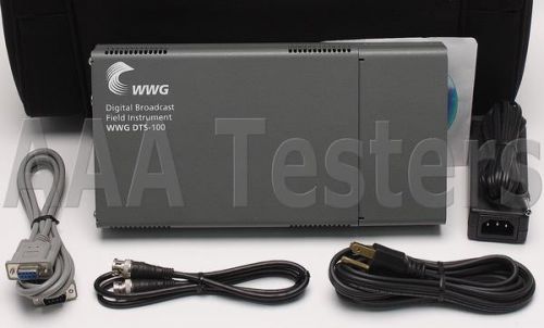 WWG JDSU Acterna DTS-100 Digital Broadcast Field Instrument DTS 100