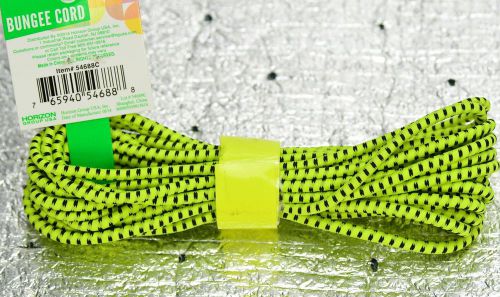 New Neon Yellow Bungee Cord 18 Feet Long 5.49 m Horizon Group USA 54688C