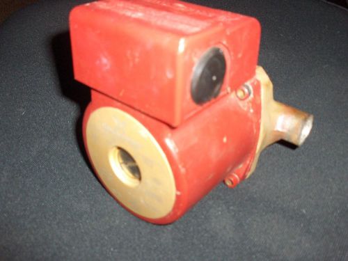 Up15-18b5 bronze circulator pump, 1/2&#034; sweat, 1/25 hp, 115v for sale