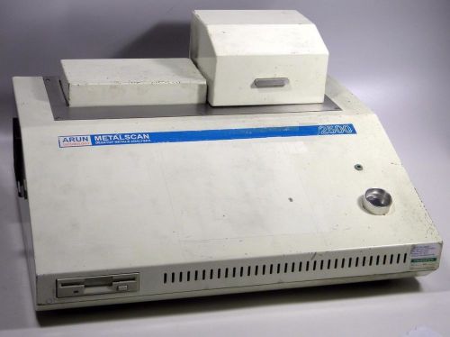 ARUN METALSCAN 2500 Optical Emission Spectrometer SPARK METAL ANALYZER OES ARC