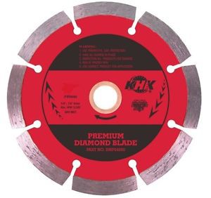 KHK SMP10090 Premium 10&#034;Multi-Purpose Wet/Dry Segmented Diamond Blade  5/8&#034;-7/8&#034;