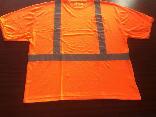 GSS SAFETY HI-VIS CLASS 2 REFLECTIVE SAFETY T-SHIRT