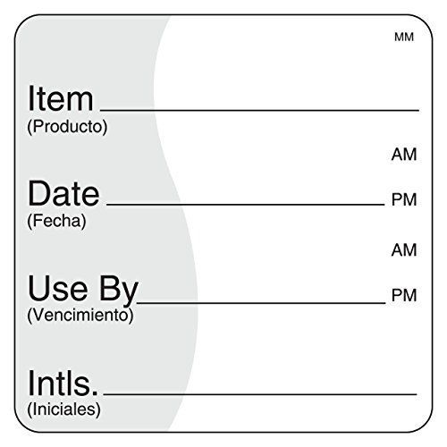 Daymark safety systems daymark it112475 movemark use by removable label, 2&#034; x 2&#034; for sale