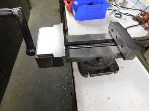 K.K.K 8.5&#034; x 10&#034; Precision Machinist Vise Bridgeport Vertical Mill Swivel Base