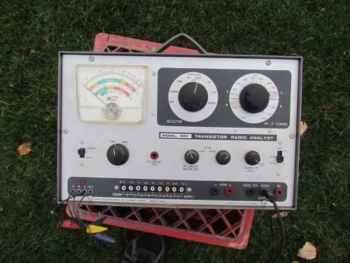 B &amp; K Transistor Radio Analyst Model 960