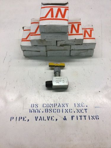 1/2&#034; npt 10,000 psi marsh instruments needle valve model: n1534 for sale