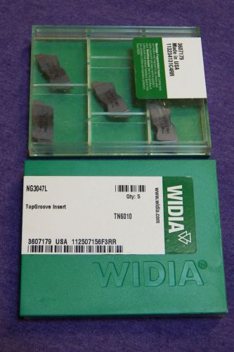 10 WIDIA NG3047L   TN6010 Carbide Grooving Insert -Top Groove Insert MPN#3607179